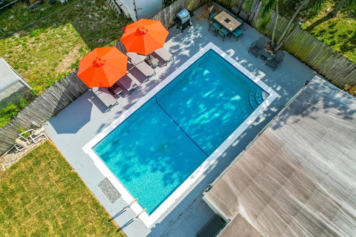 Cozy Miami Private Pool House W- Arcade Games, Bbq Villa Norland Exterior foto