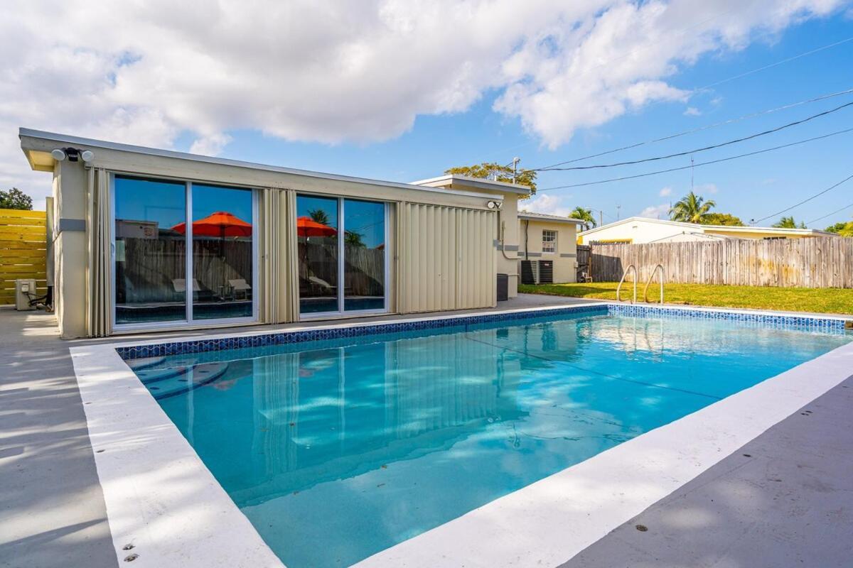 Cozy Miami Private Pool House W- Arcade Games, Bbq Villa Norland Exterior foto